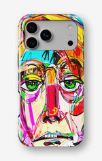 iPhone 17 Pro Max Tough Case – Abstract Portrait - View 1