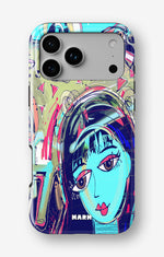 iPhone 17 Pro Max Tough Case – Abstract Cat - View 1