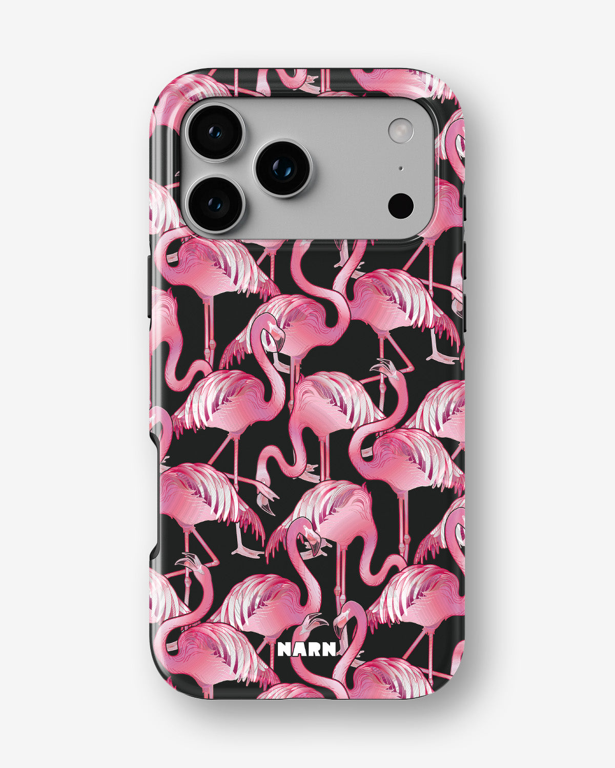 iPhone 17 Pro Max Tough Case – Flamingos - View 1