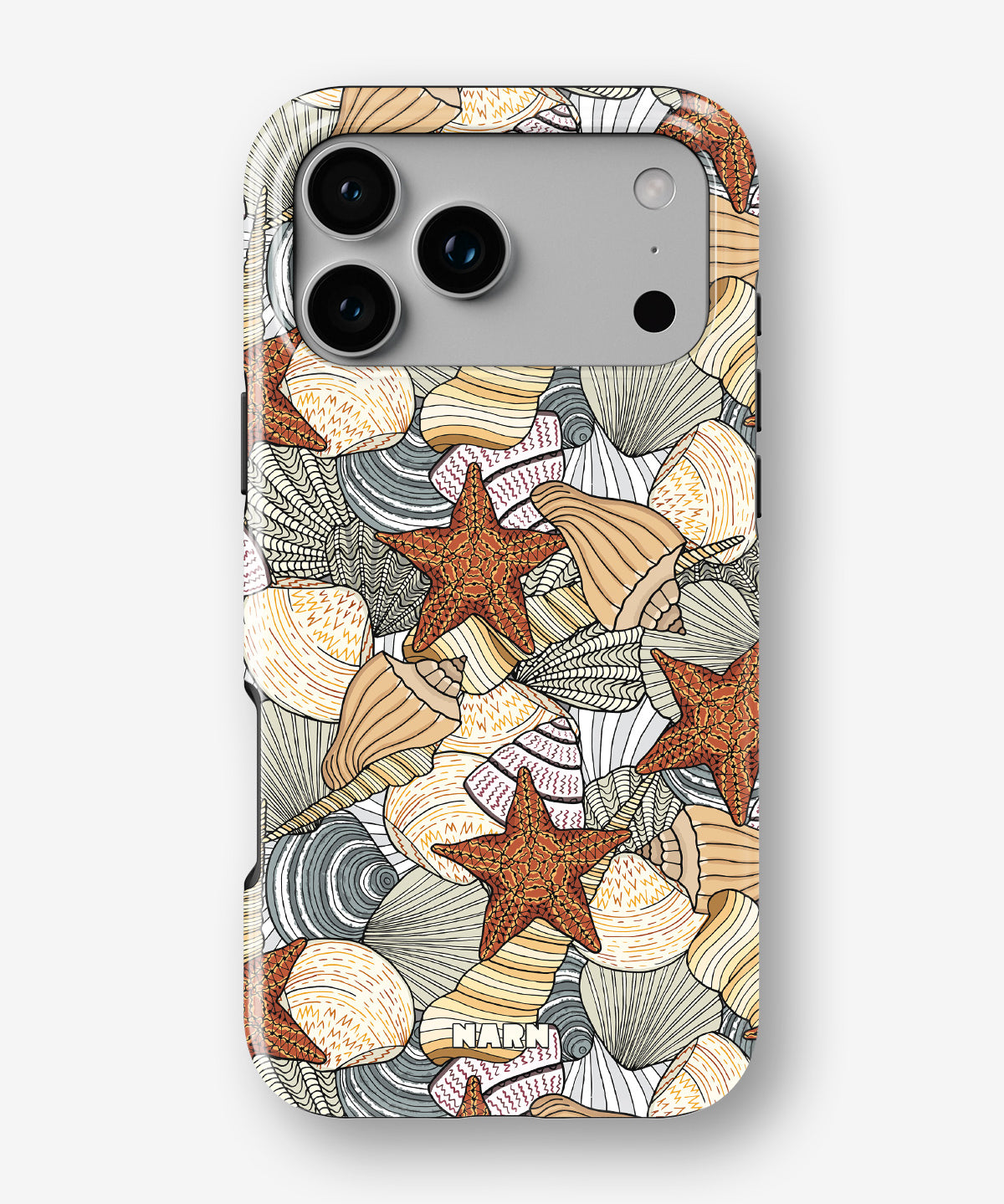 iPhone 17 Pro Max Tough Case – Sea Shells - View 1