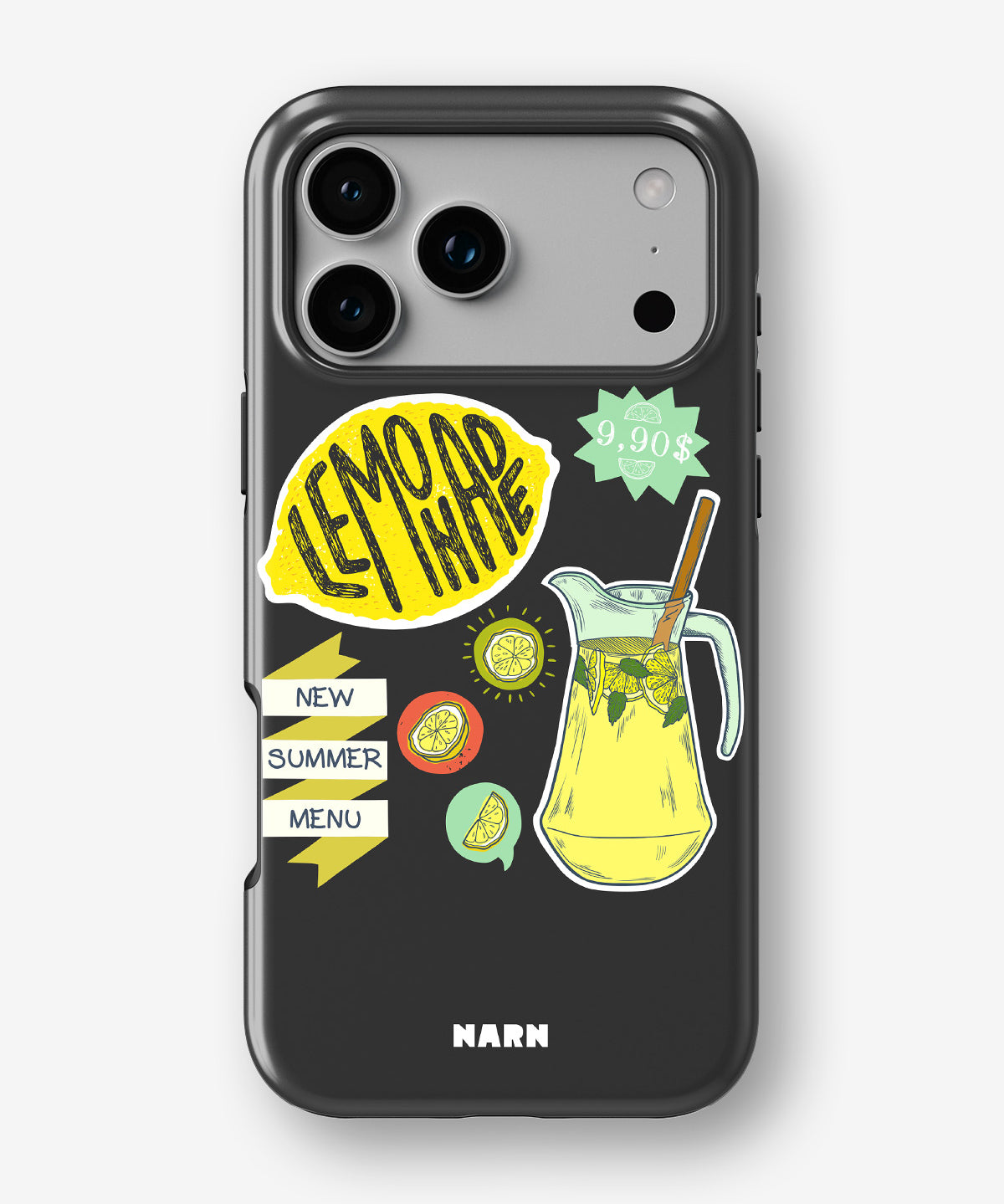 iPhone 17 Pro Max Tough Case – Lemon Summer - View 1