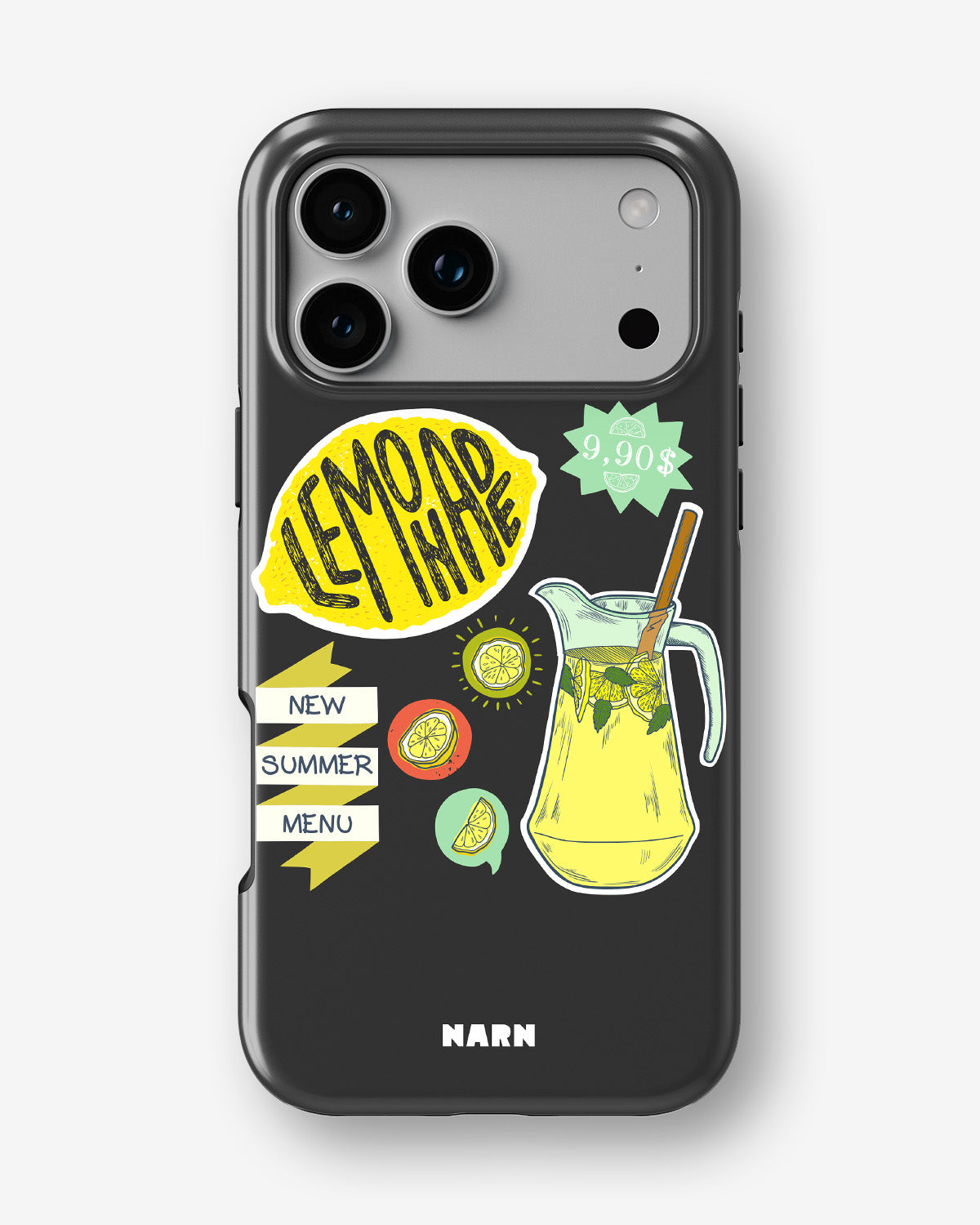 iPhone 17 Pro Max Tough Case – Lemon Summer - View 1