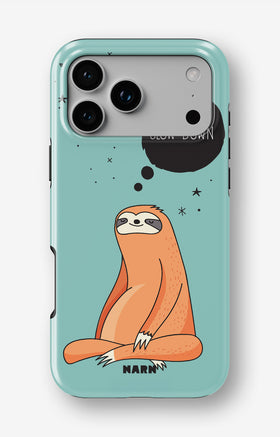 iPhone 17 Pro Max Tough Case – Slow Down Sloth - View 1