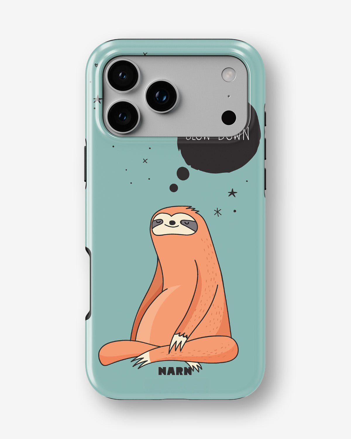 iPhone 17 Pro Max Tough Case – Slow Down Sloth - View 1