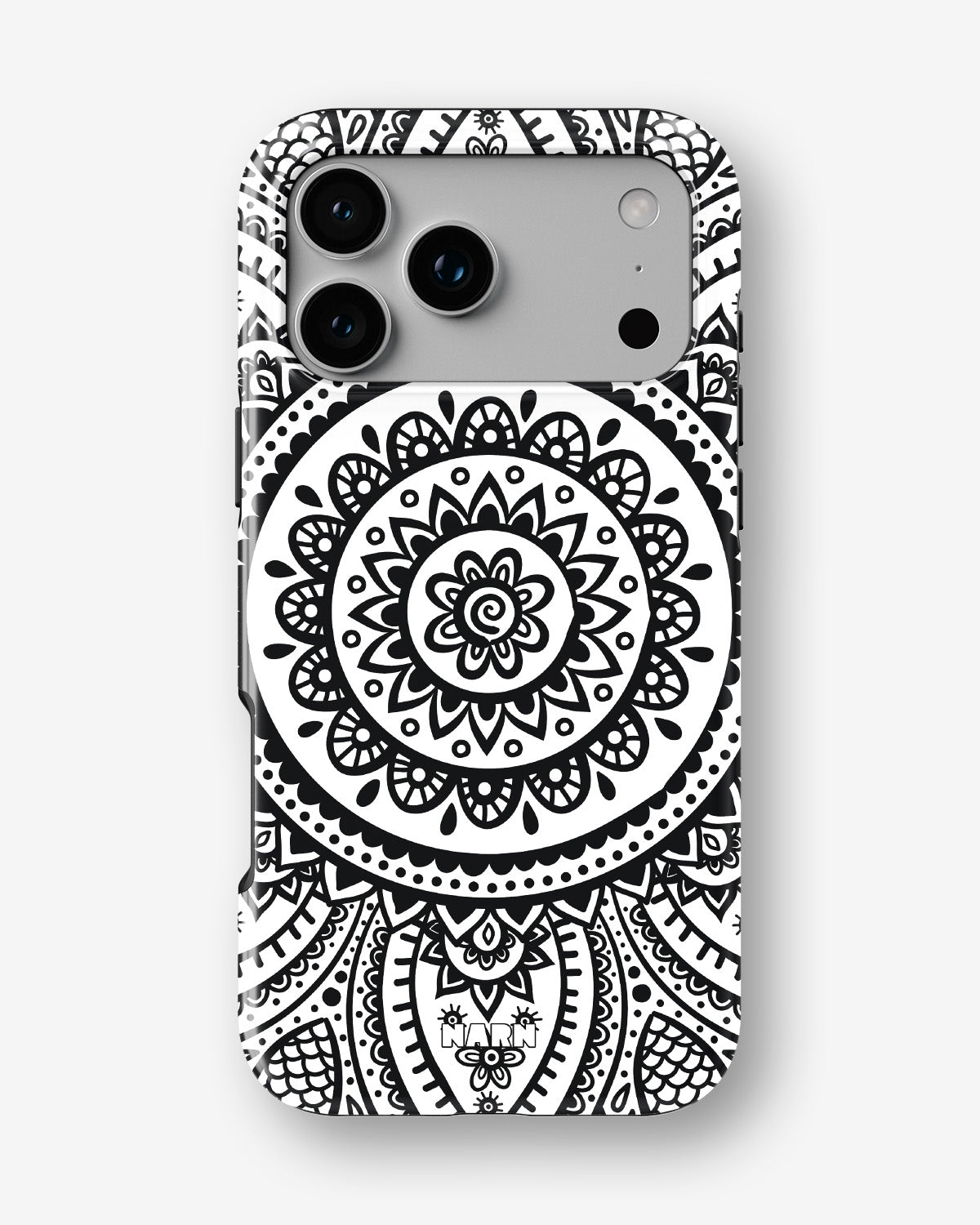 iPhone 17 Pro Max Tough Case – Henna Mandala - View 1