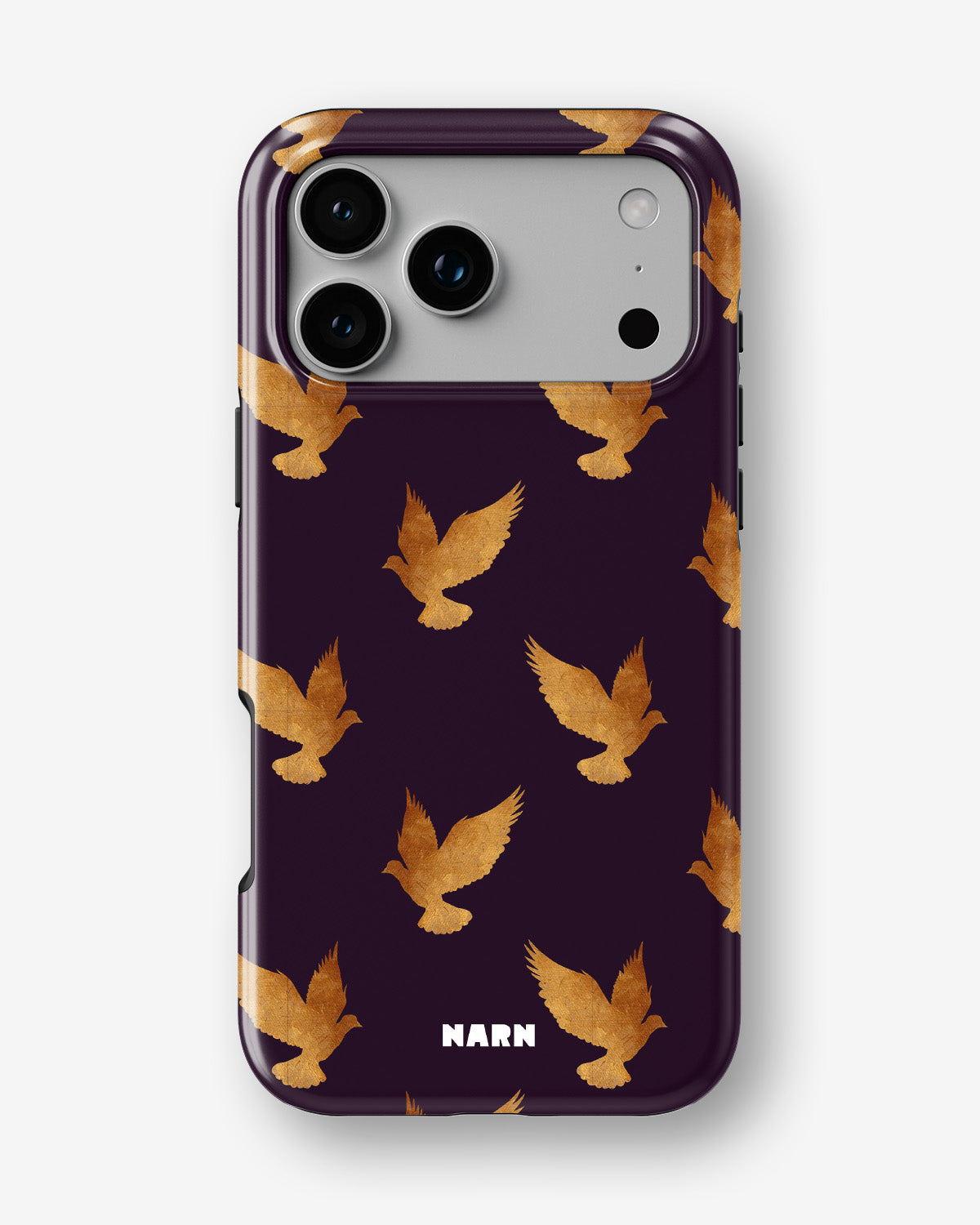 iPhone 17 Pro Max Tough Case – Royal Doves - View 1