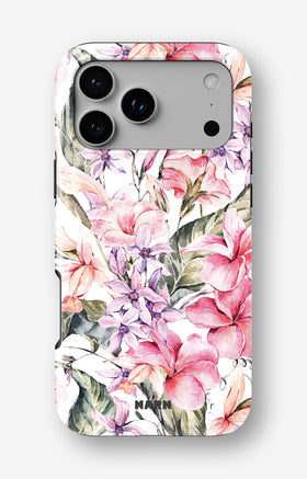 iPhone 17 Pro Max Tough Case – Watercolor Flowers - View 1