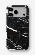 iPhone 17 Pro Max Tough Case – Black Marble - View 1