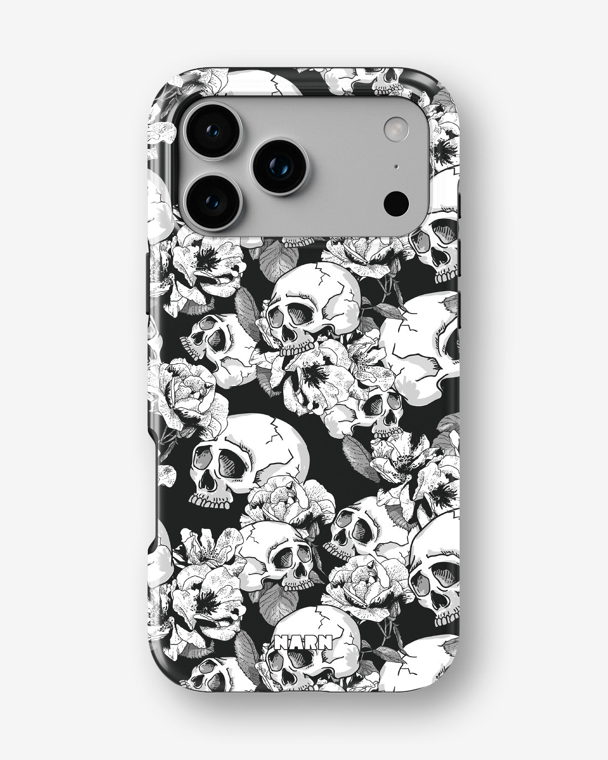 iPhone 17 Pro Max Tough Case – Skull Garden - View 1