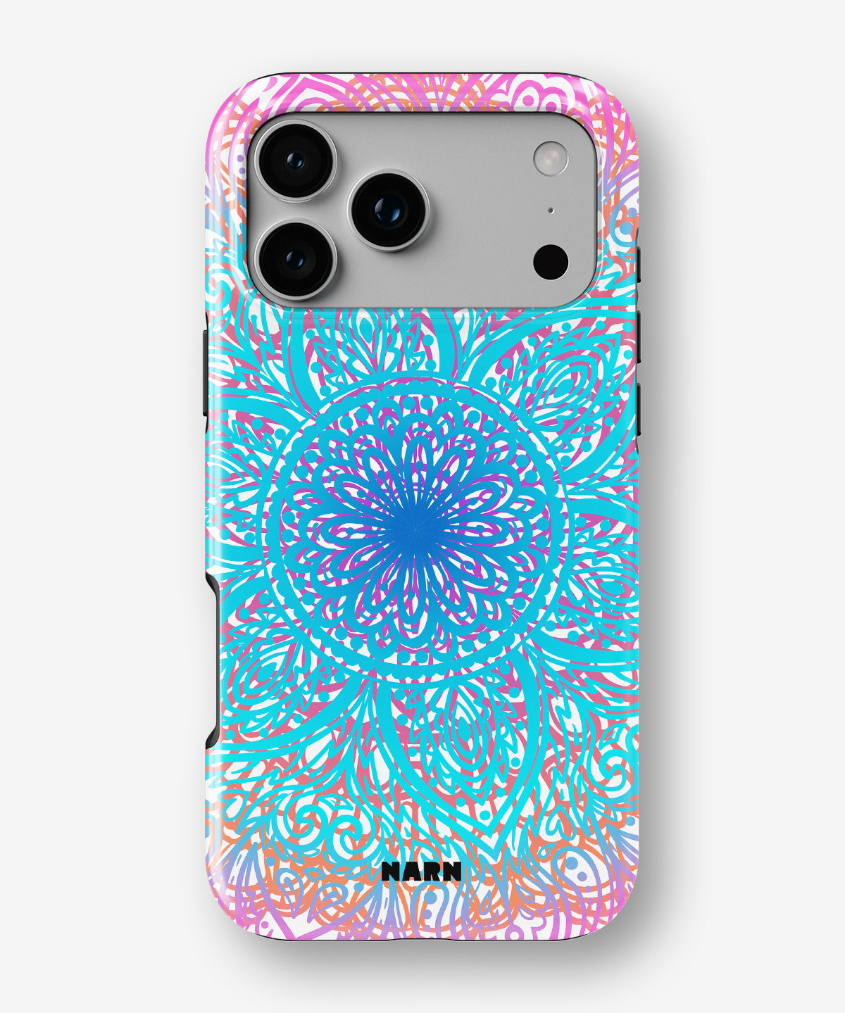 iPhone 17 Pro Max Tough Case – Pastel Mandala - View 1