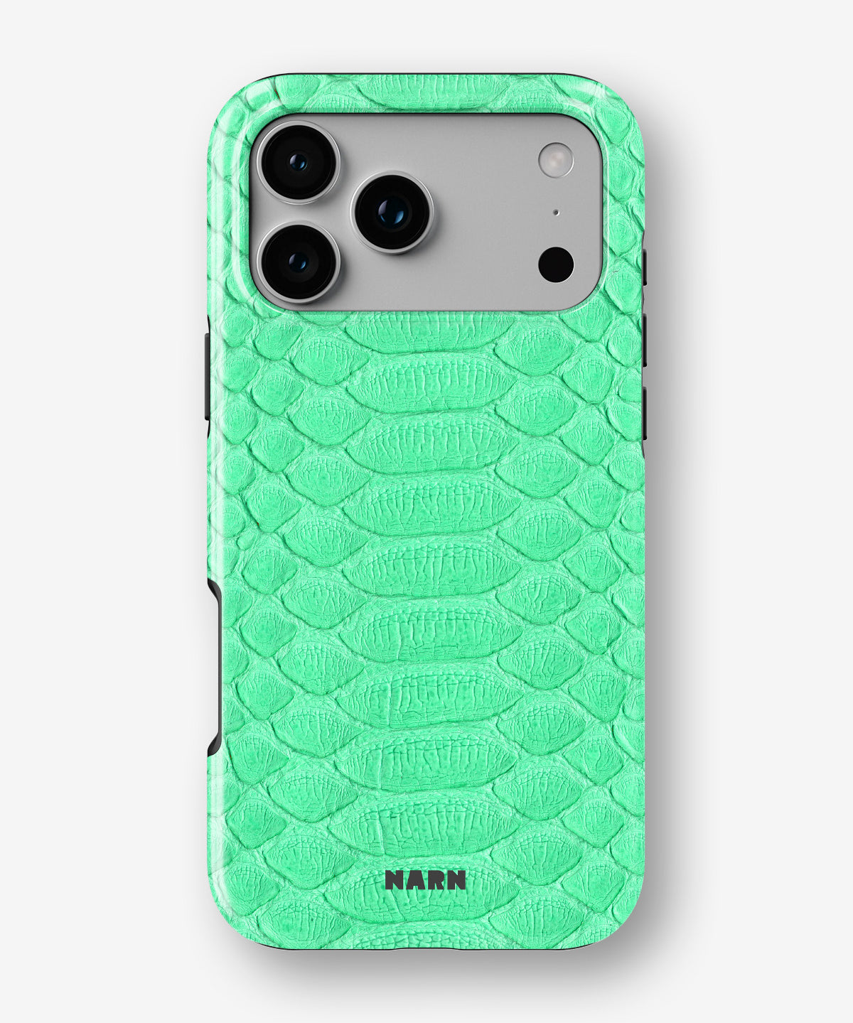 iPhone 17 Pro Max Tough Case – Turquoise Snake - View 1