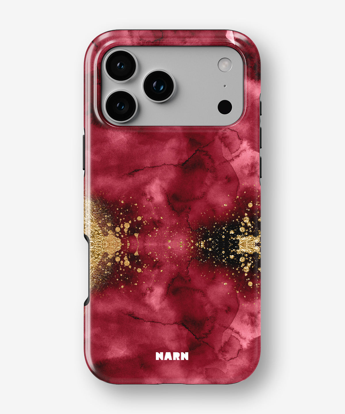 iPhone 17 Pro Max Tough Case – Burgendy Shimmer - View 1