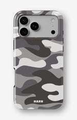 iPhone 17 Pro Max Tough Case – Grey Camo - View 1