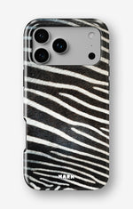 iPhone 17 Pro Max Tough Case – Zebra Stripe - View 1