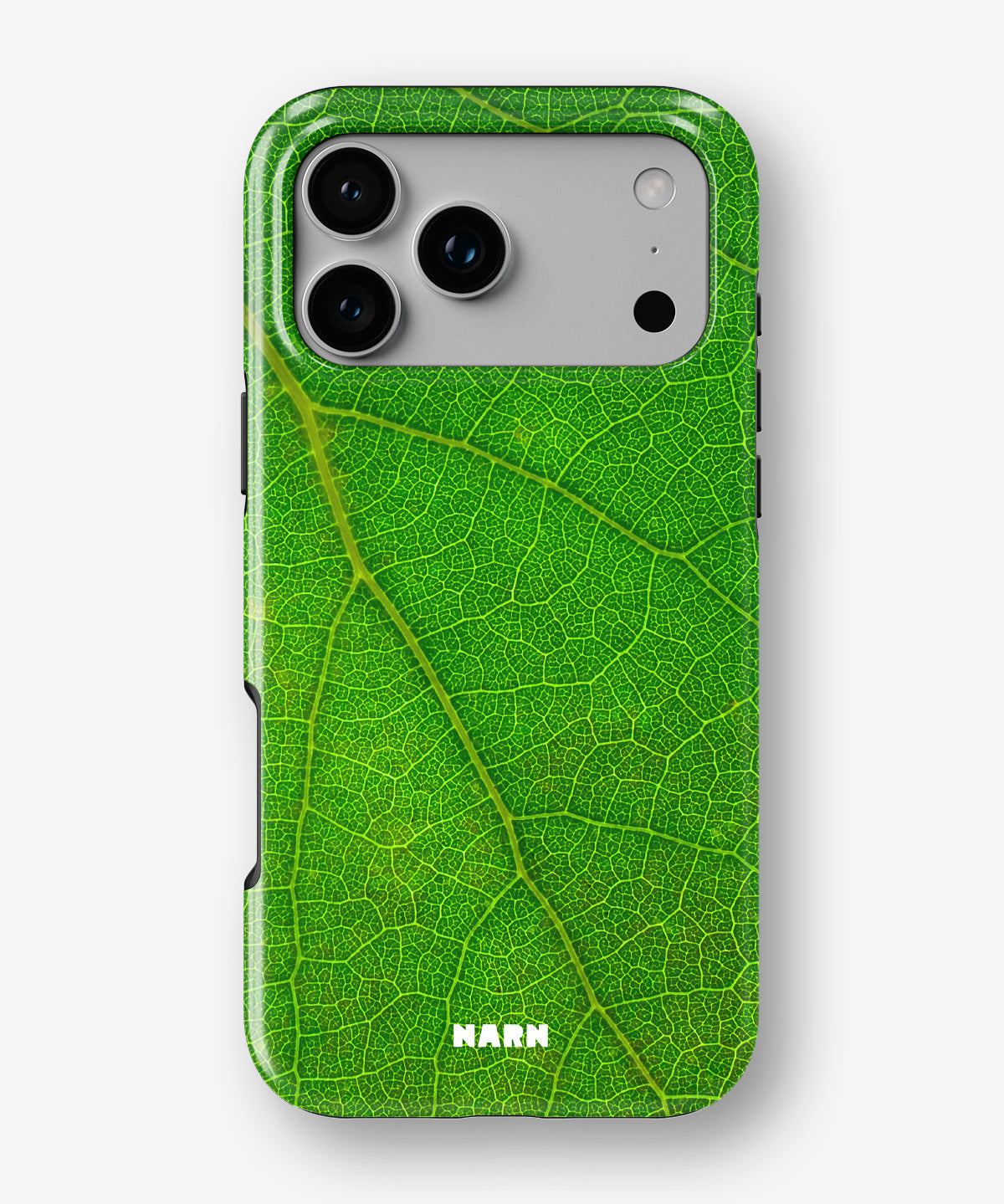 iPhone 17 Pro Max Tough Case – Green Leafy - View 1