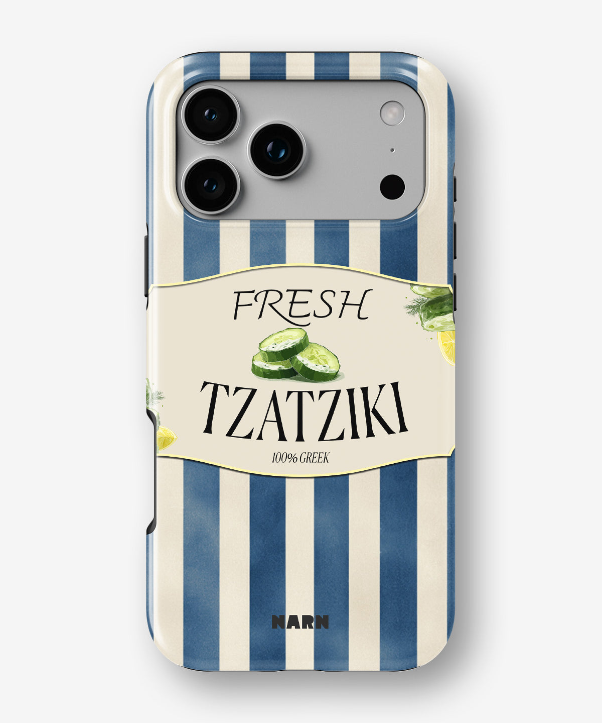 iPhone 17 Pro Max Tough Case – Greek Blues - View 1