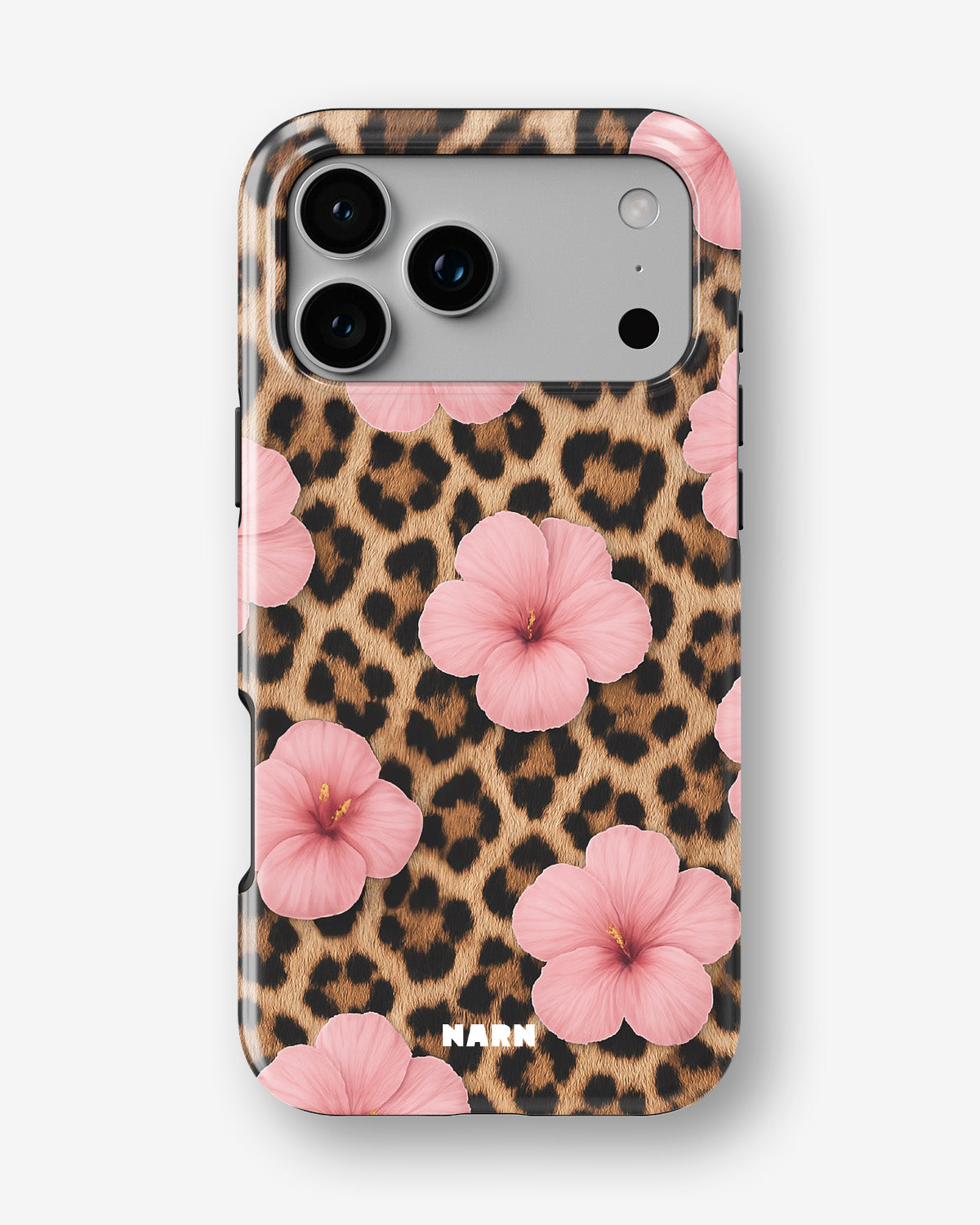 iPhone 17 Pro Max Tough Case – Leopard Flower - View 1