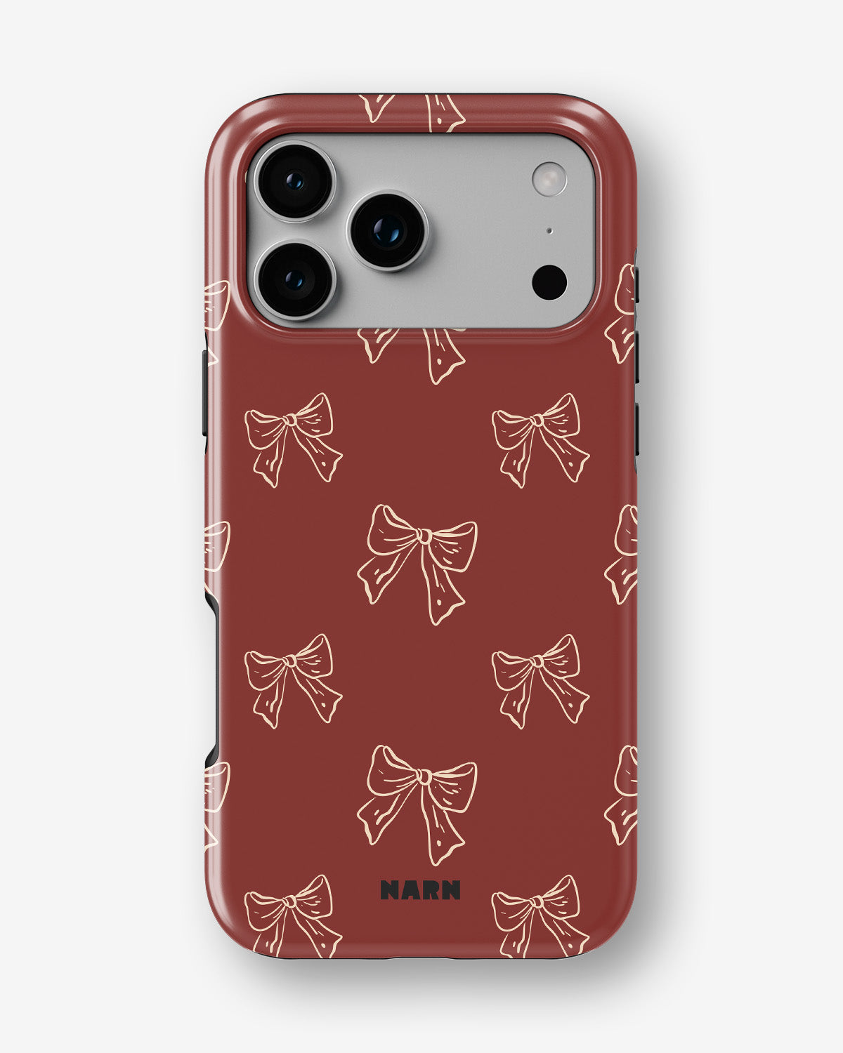iPhone 17 Pro Max Tough Case – Cherry Bows - View 1