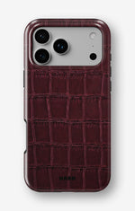 iPhone 17 Pro Max Tough Case – Rouge Croc - View 1