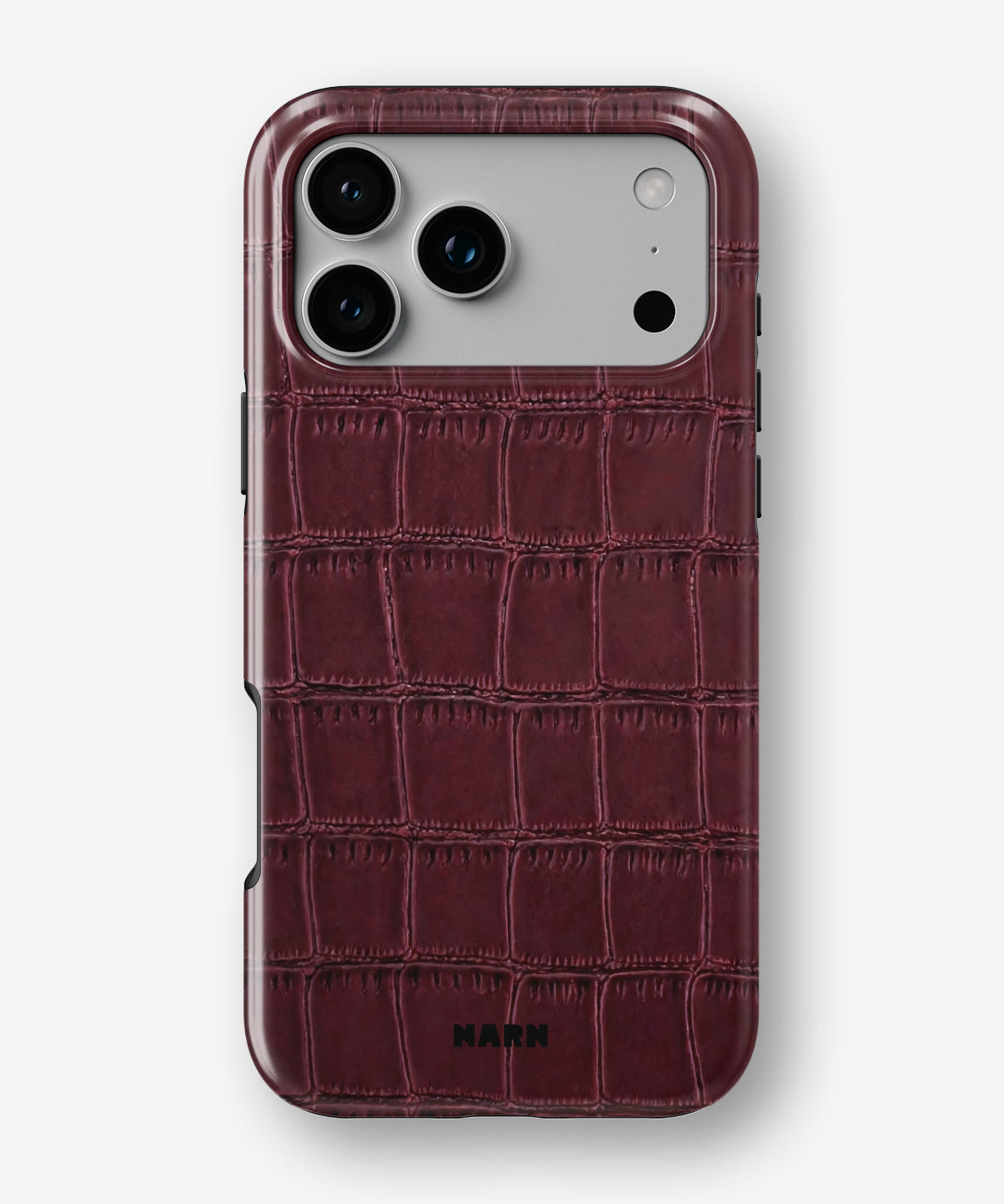 iPhone 17 Pro Max Tough Case – Rouge Croc - View 1