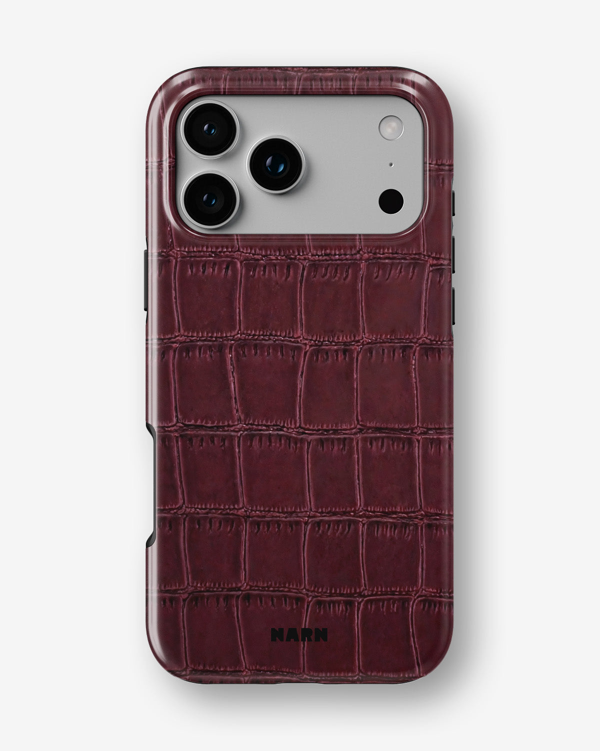 iPhone 17 Pro Max Tough Case – Rouge Croc - View 1