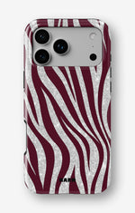 iPhone 17 Pro Max Tough Case – Velvet Zebra - View 1