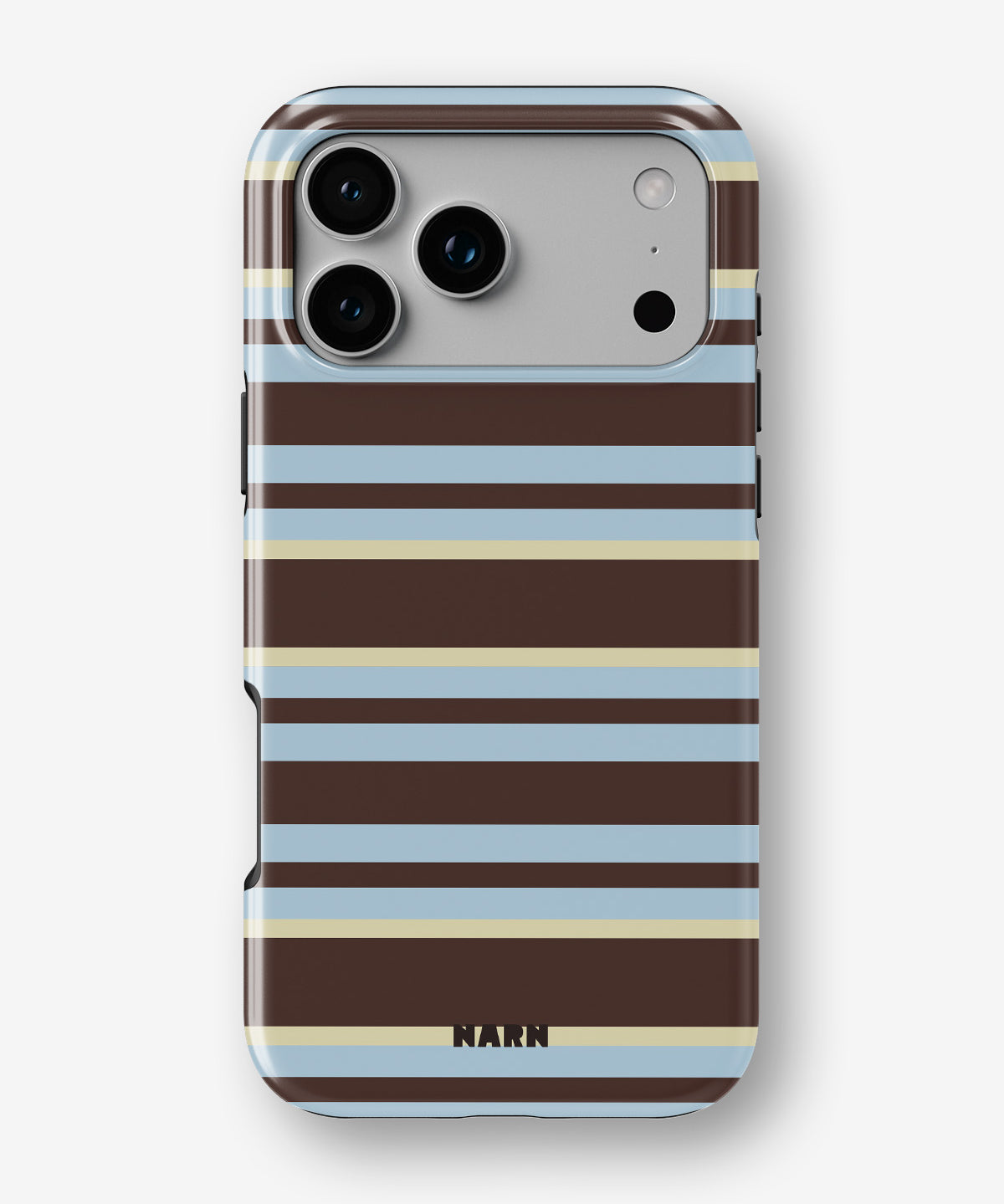 iPhone 17 Pro Max Tough Case – Latte Lines - View 1