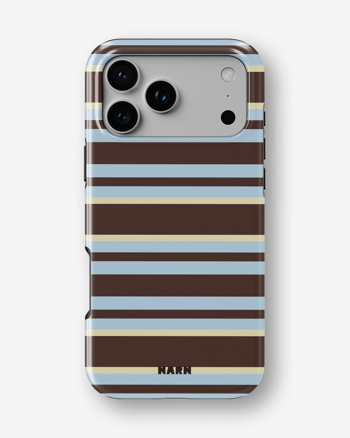 iPhone 17 Pro Max Tough Case – Latte Lines - View 1