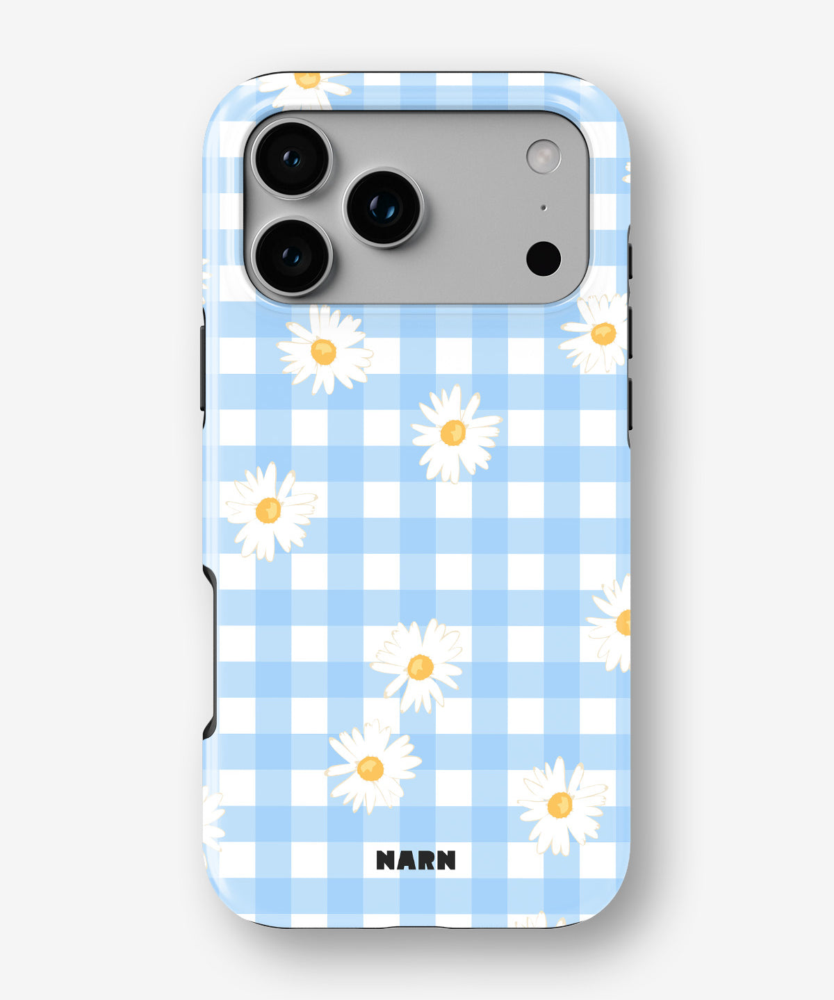 iPhone 17 Pro Max Tough Case – Blue Daisies - View 1