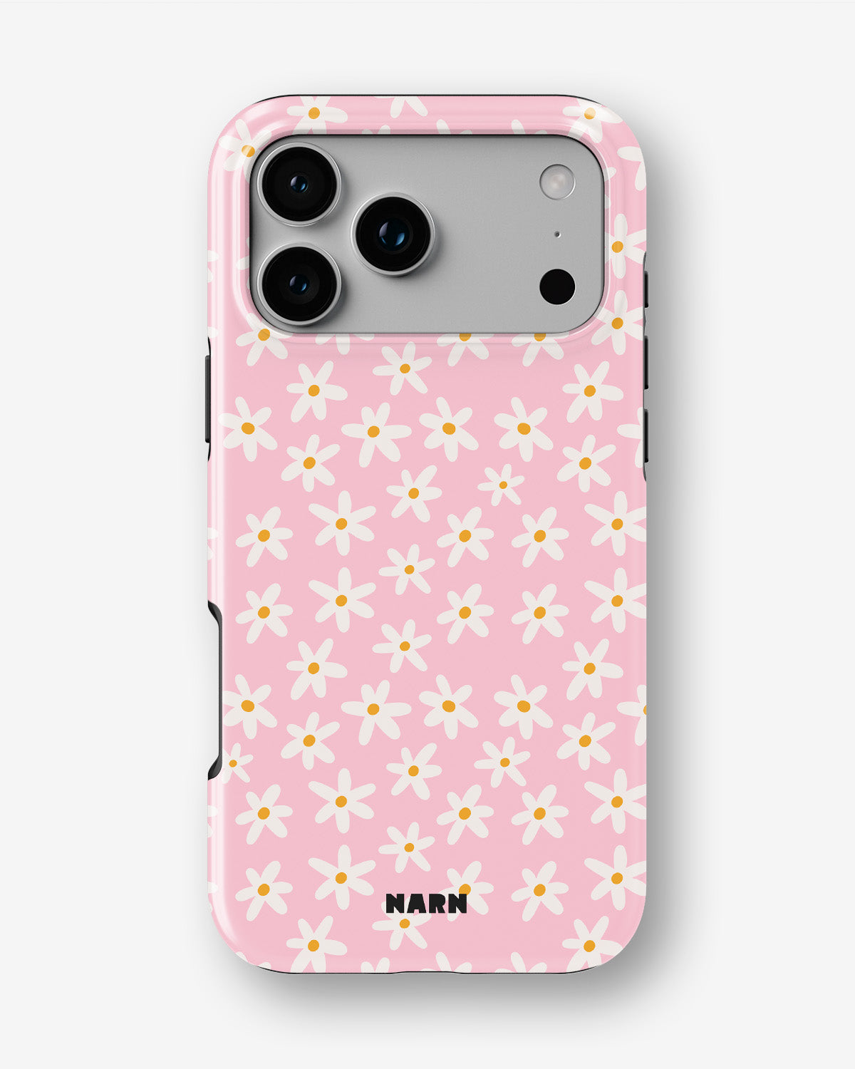 iPhone 17 Pro Max Tough Case – Pink Daisy - View 1