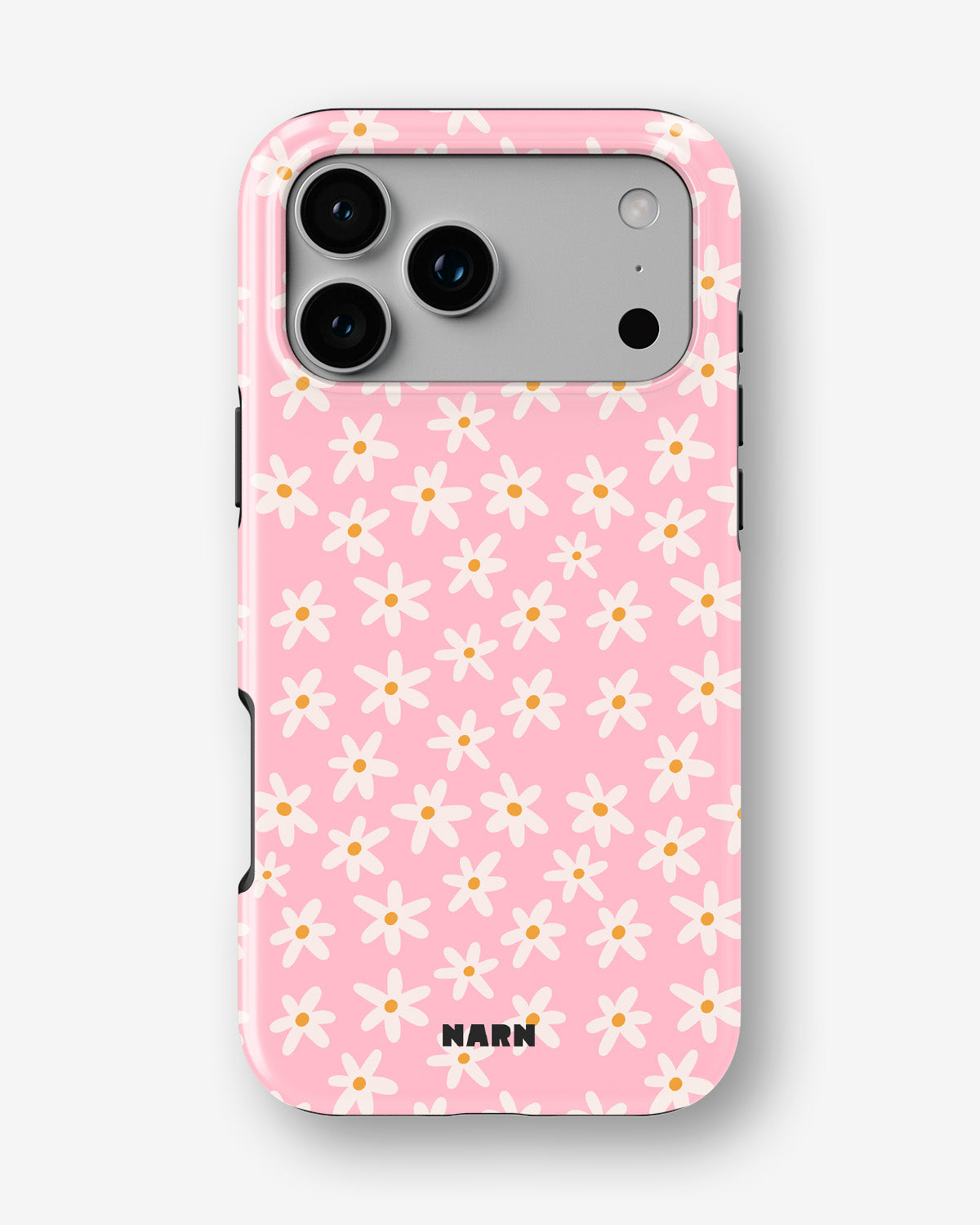 iPhone 17 Pro Max Tough Case – Pink Daisy - View 1