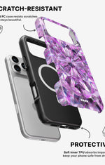 iPhone 17 Pro Max Tough Case – Lavender Crystals - View 2