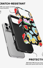 iPhone 17 Pro Max Tough Case – Cute Stickers - View 2