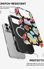 iPhone 17 Pro Max Tough Case – Cute Stickers - View 2