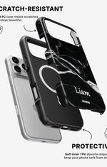 iPhone 17 Pro Max Tough Case – Custom - Black Marble - View 2