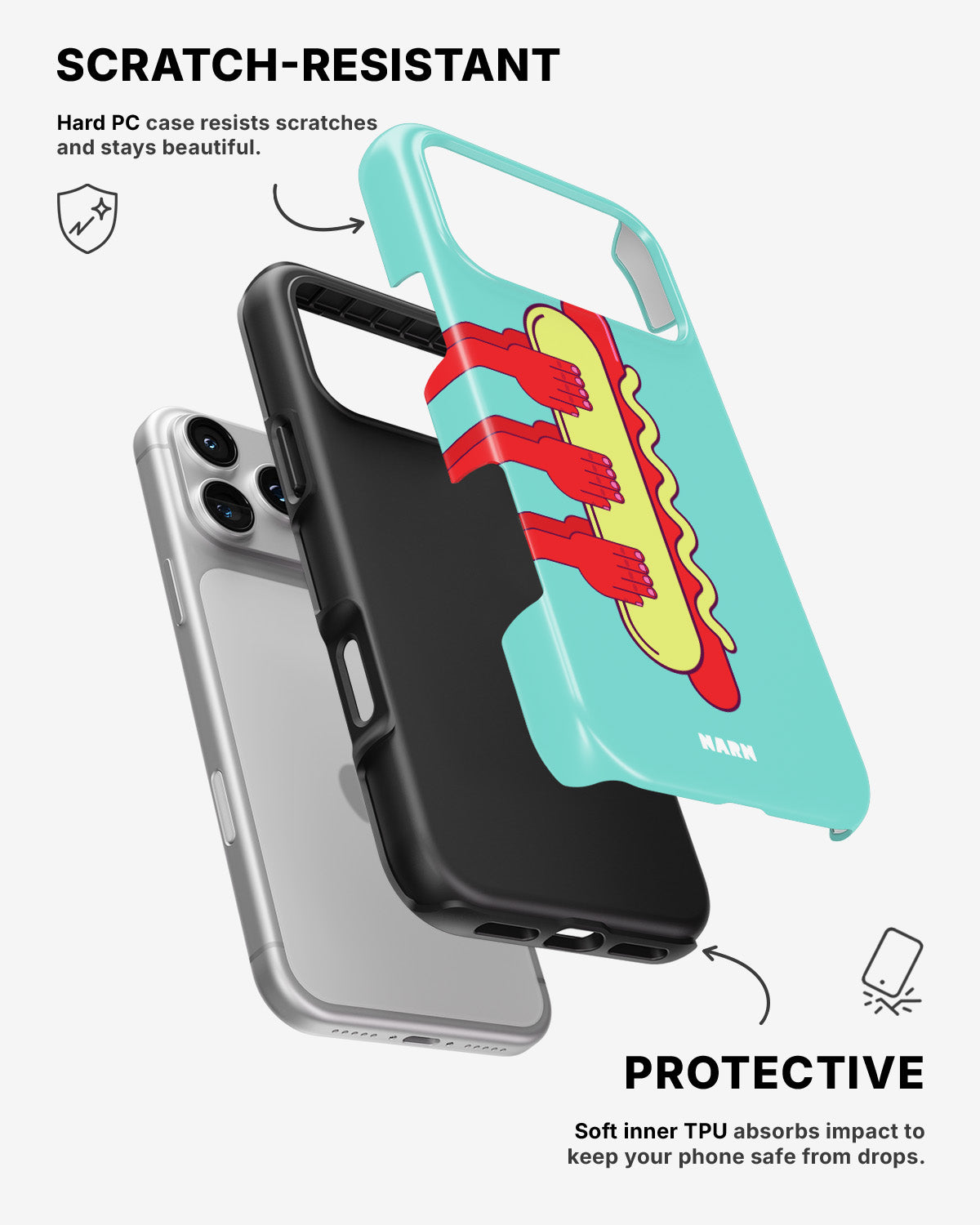 iPhone 17 Pro Max Tough Case – Hot Dog - View 2