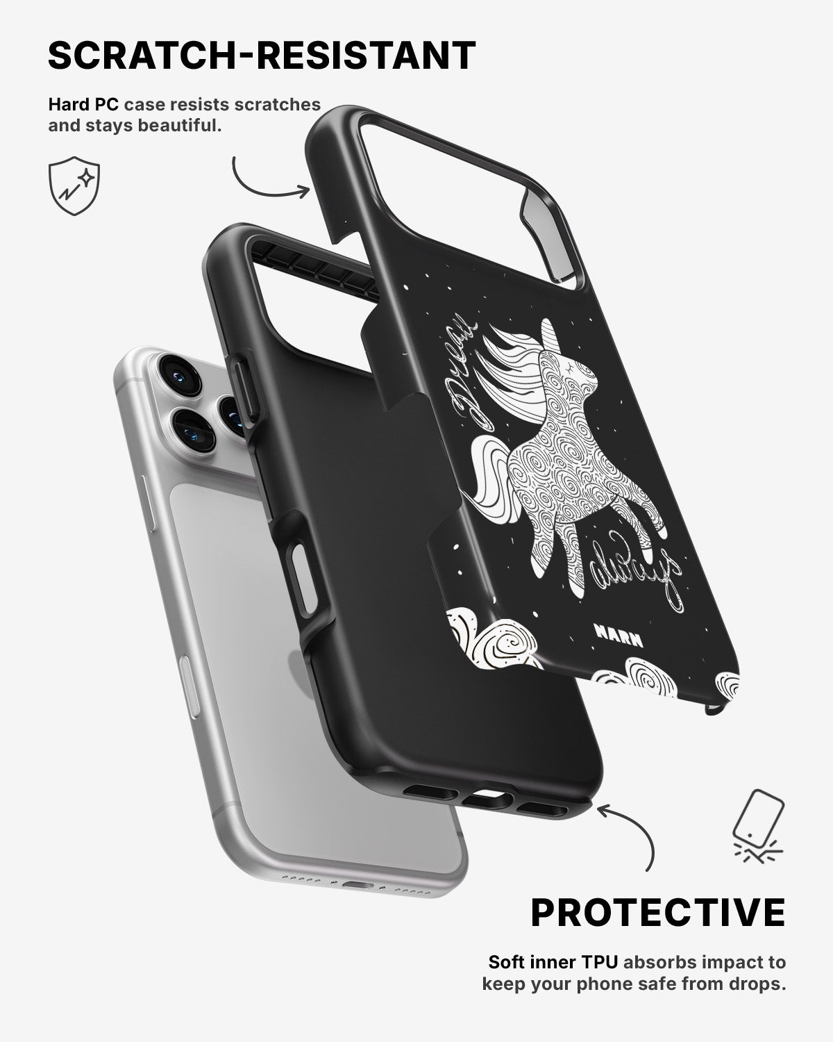iPhone 17 Pro Max Tough Case – Dream Always - View 2