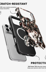 iPhone 17 Pro Max Tough Case – Marble Brown - View 2