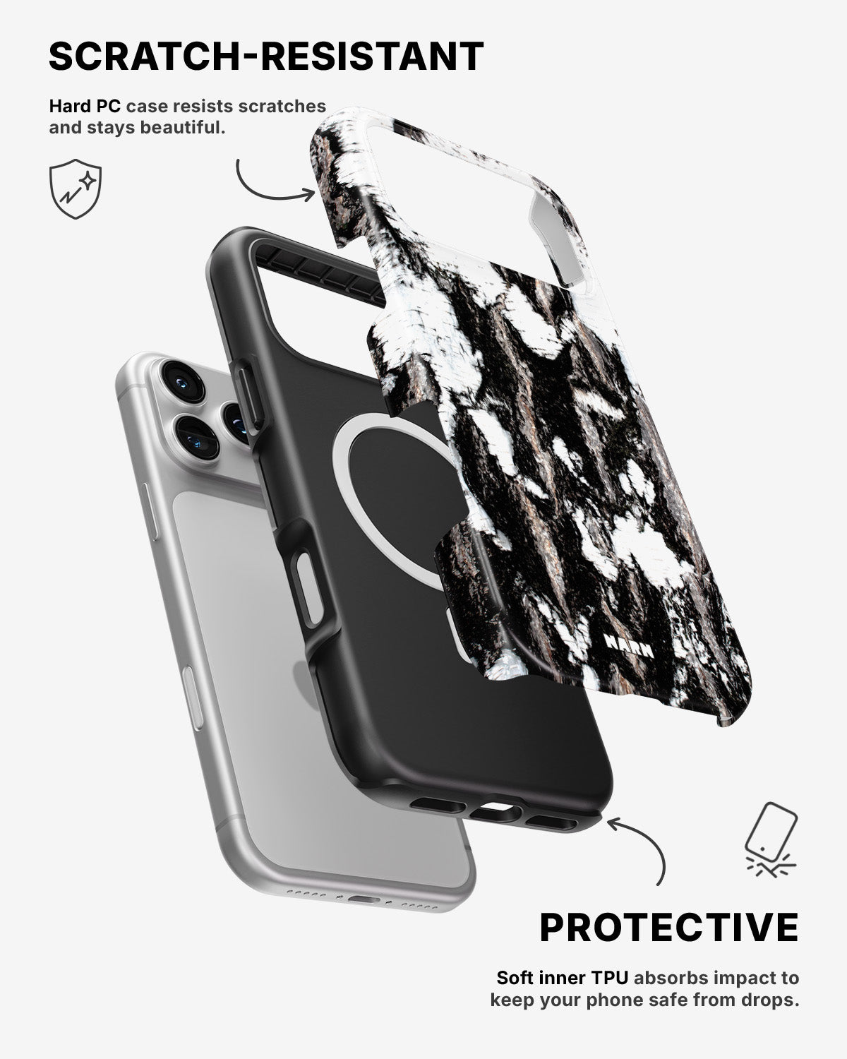 iPhone 17 Pro Max Tough Case – Birch - View 2