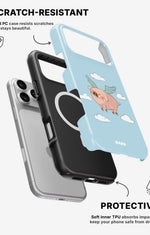 iPhone 17 Pro Max Tough Case – Dreamy Pig - View 2