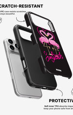 iPhone 17 Pro Max Tough Case – Beach Flamingo - View 2