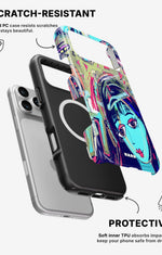iPhone 17 Pro Max Tough Case – Abstract Cat - View 2