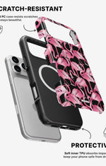 iPhone 17 Pro Max Tough Case – Flamingos - View 2