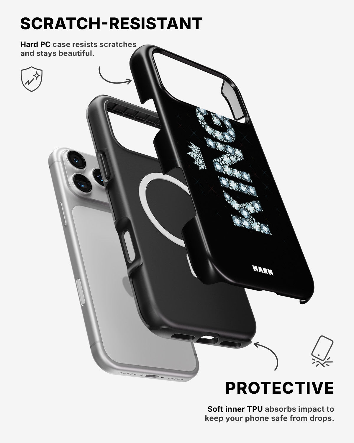 iPhone 17 Pro Max Tough Case – King - View 2