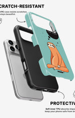 iPhone 17 Pro Max Tough Case – Slow Down Sloth - View 2