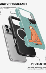 iPhone 17 Pro Max Tough Case – Slow Down Sloth - View 2