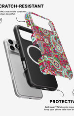 iPhone 17 Pro Max Tough Case – Paisley Paradise - View 2