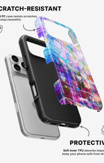 iPhone 17 Pro Max Tough Case – Purple Hearts - View 2