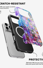 iPhone 17 Pro Max Tough Case – Purple Hearts - View 2