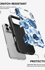 iPhone 17 Pro Max Tough Case – Blue Tropics - View 2